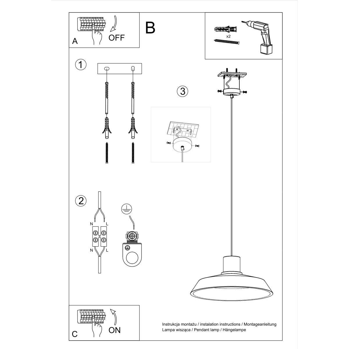 Hanglamp AFRA