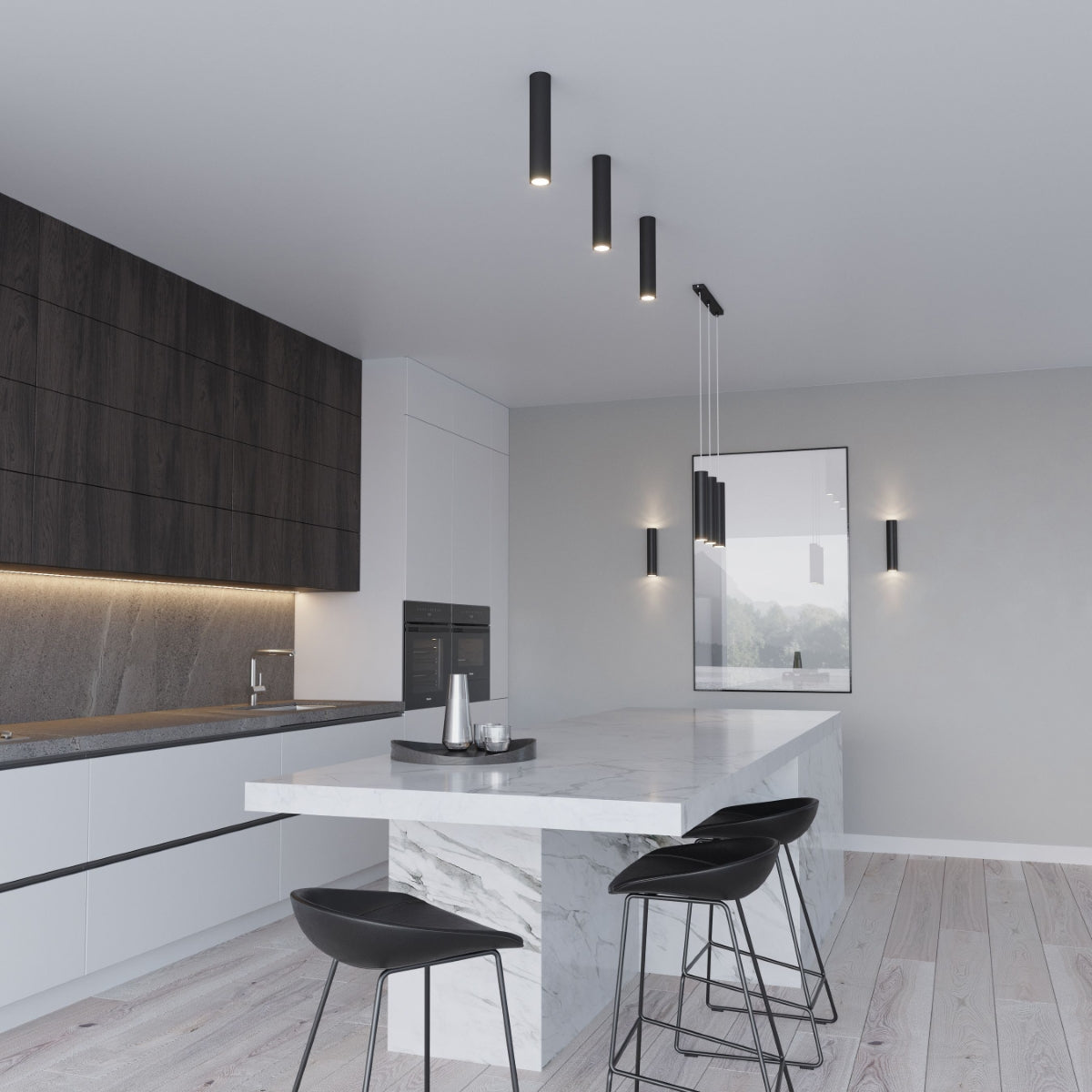 Hanglamp LAGOS 2 zwart