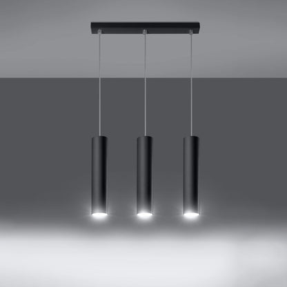Hanglamp LAGOS 3L zwart