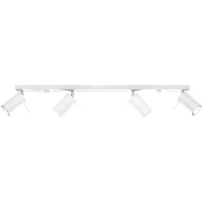 Plafondlamp RING 4L wit