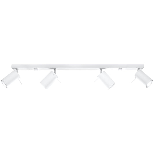 Plafondlamp RING 4L wit