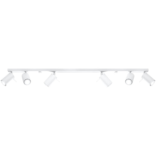 Plafondlamp RING 6L wit