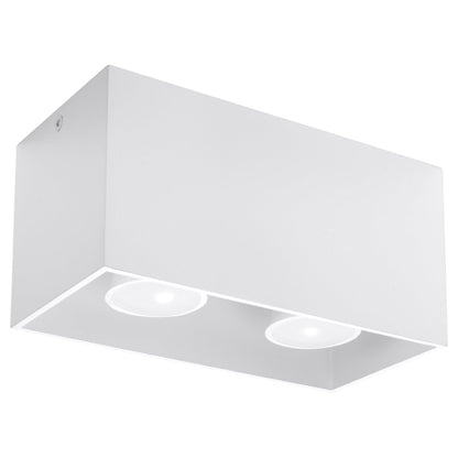 Plafondlamp QUAD wit