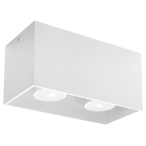 Plafondlamp QUAD wit