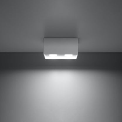 Plafondlamp QUAD wit