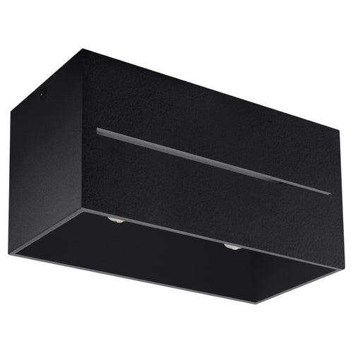 Plafondlamp LOBO 2 zwart
