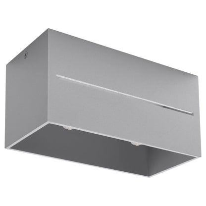 Plafondlamp LOBO 2 grijs