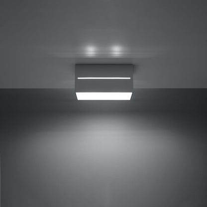 Plafondlamp LOBO 2 grijs