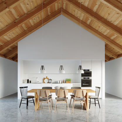 Hanglamp CASCO wit/zwart