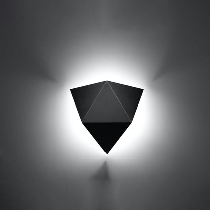 Wandlamp SOLIDO zwart