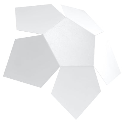 Wandlamp PENTA wit