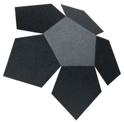 Wandlamp PENTA zwart