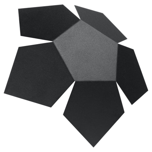 Wandlamp PENTA zwart