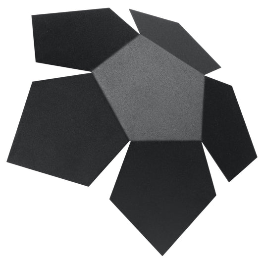 Wandlamp PENTA zwart