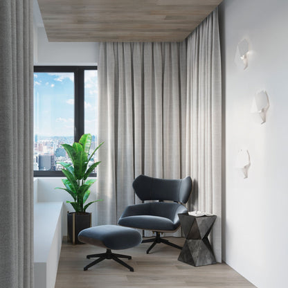 Wandlamp TRE wit