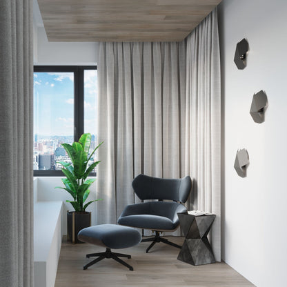 Wandlamp TRE zwart