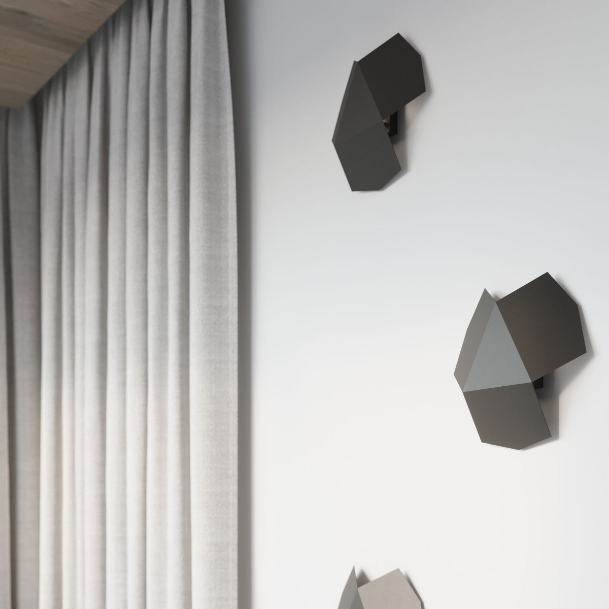 Wandlamp TRE zwart
