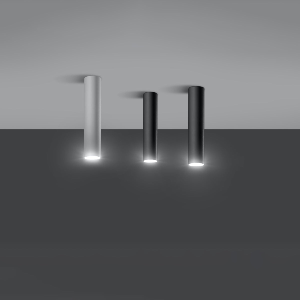 Plafondlamp LAGOS 30 wit