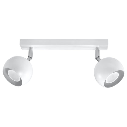 Plafondlamp OCULARE 2 wit