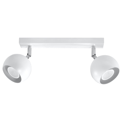 Plafondlamp OCULARE 2 wit