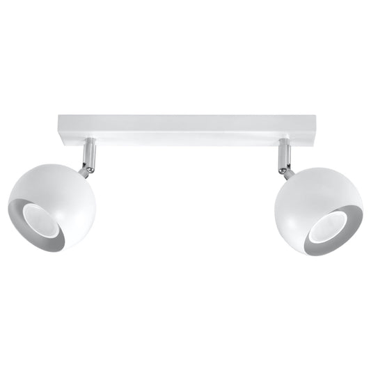 Plafondlamp OCULARE 2 wit