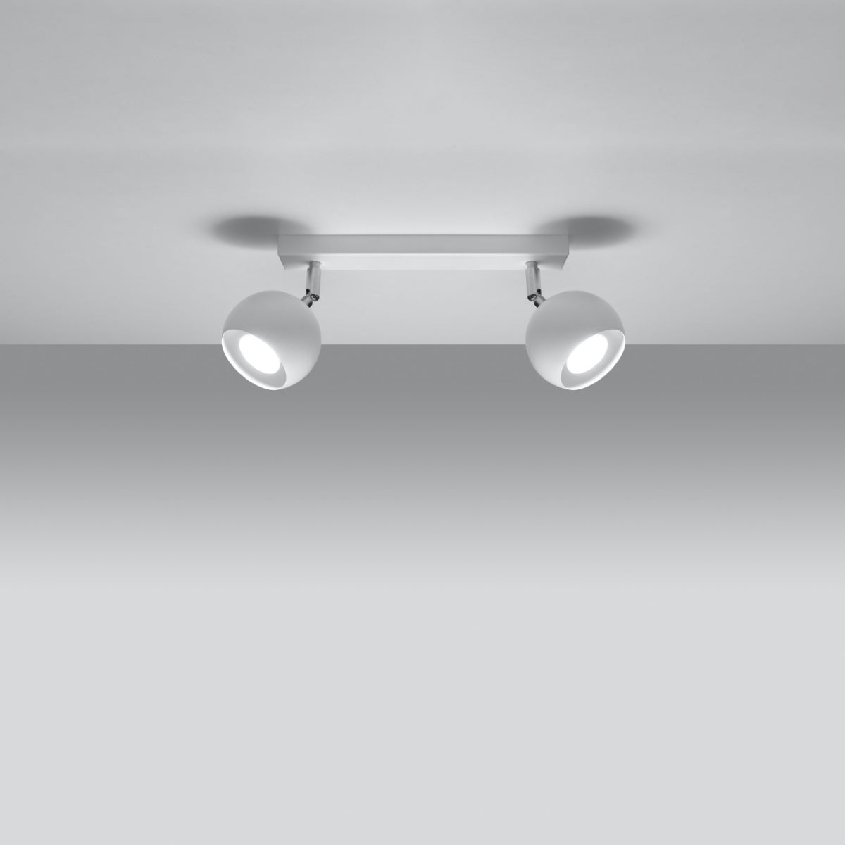 Plafondlamp OCULARE 2 wit