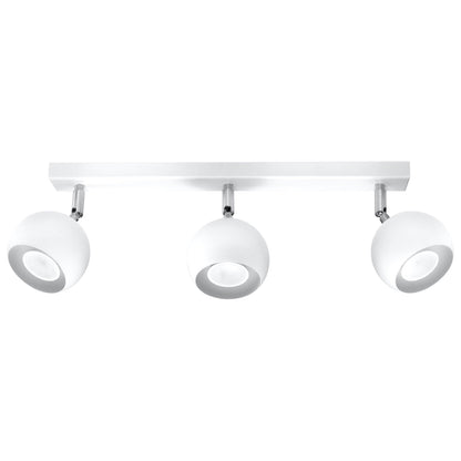Plafondlamp OCULARE 3 wit