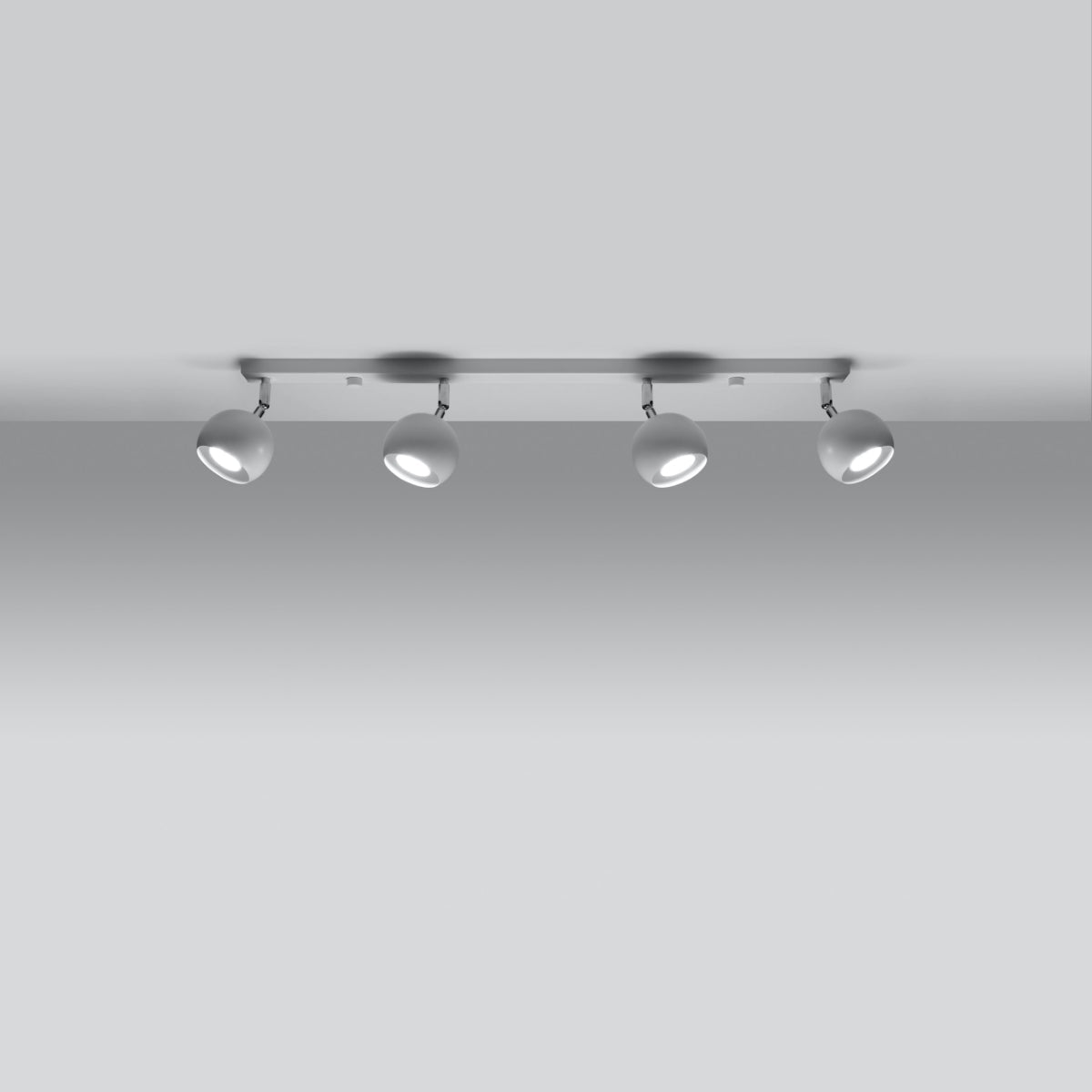 Plafondlamp OCULARE 4L wit