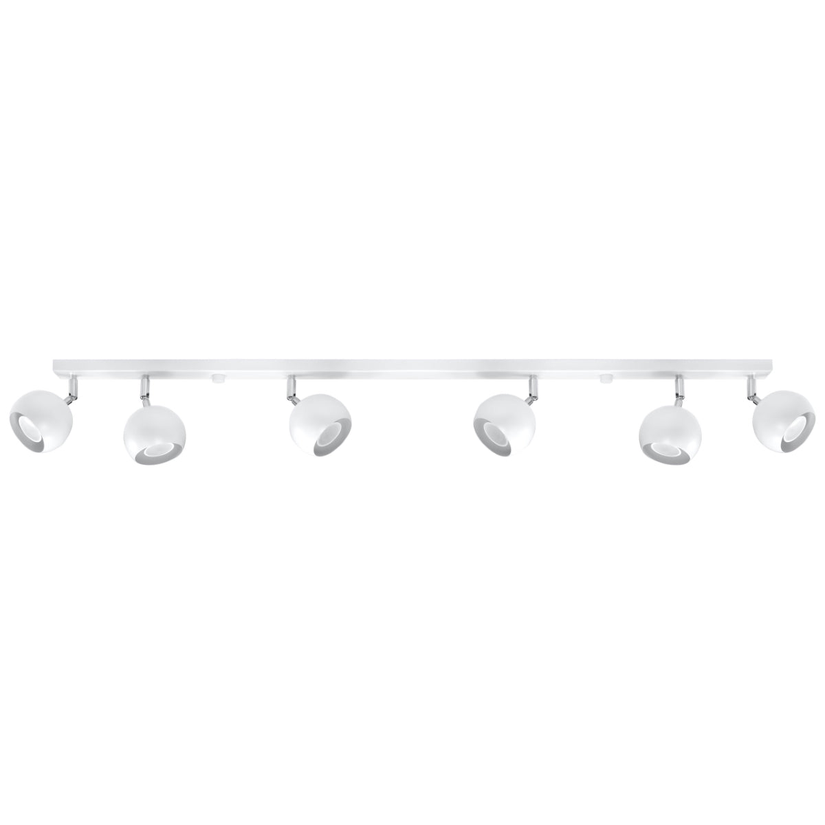 Plafondlamp OCULARE 6L wit