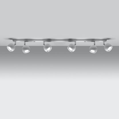 Plafondlamp OCULARE 6L wit