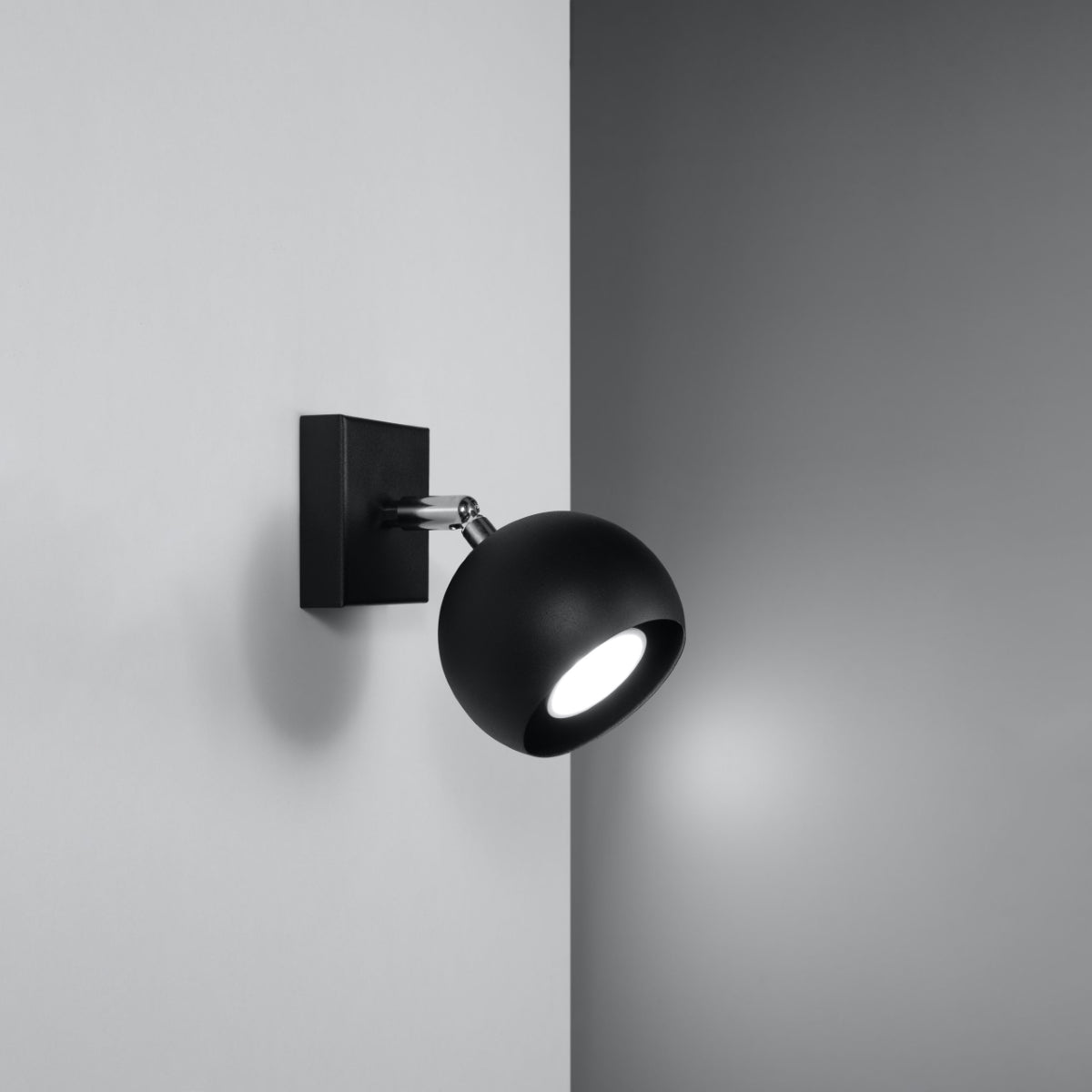 Wandlamp OCULARE zwart