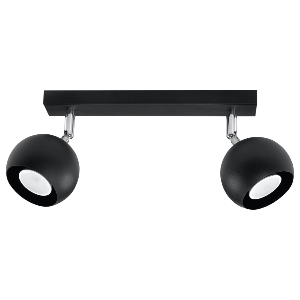 Plafondlamp OCULARE 2 zwart