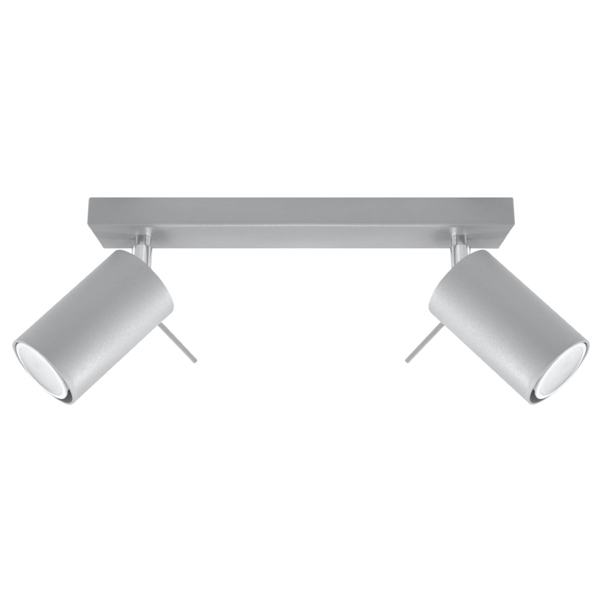 Plafondlamp RING 2 grijs