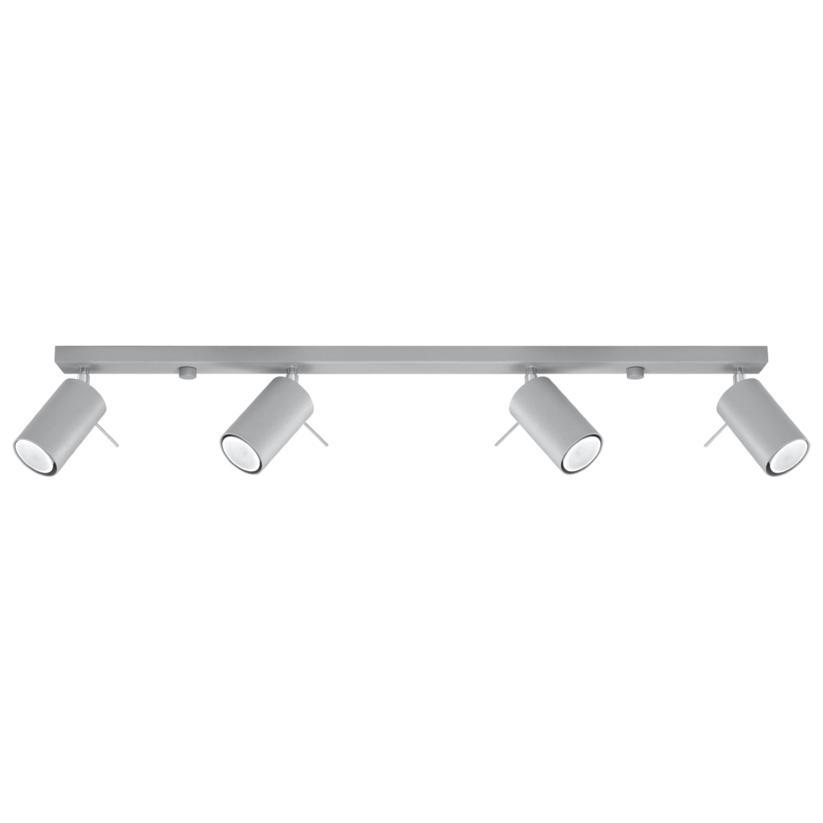 Plafondlamp RING 4L grijs