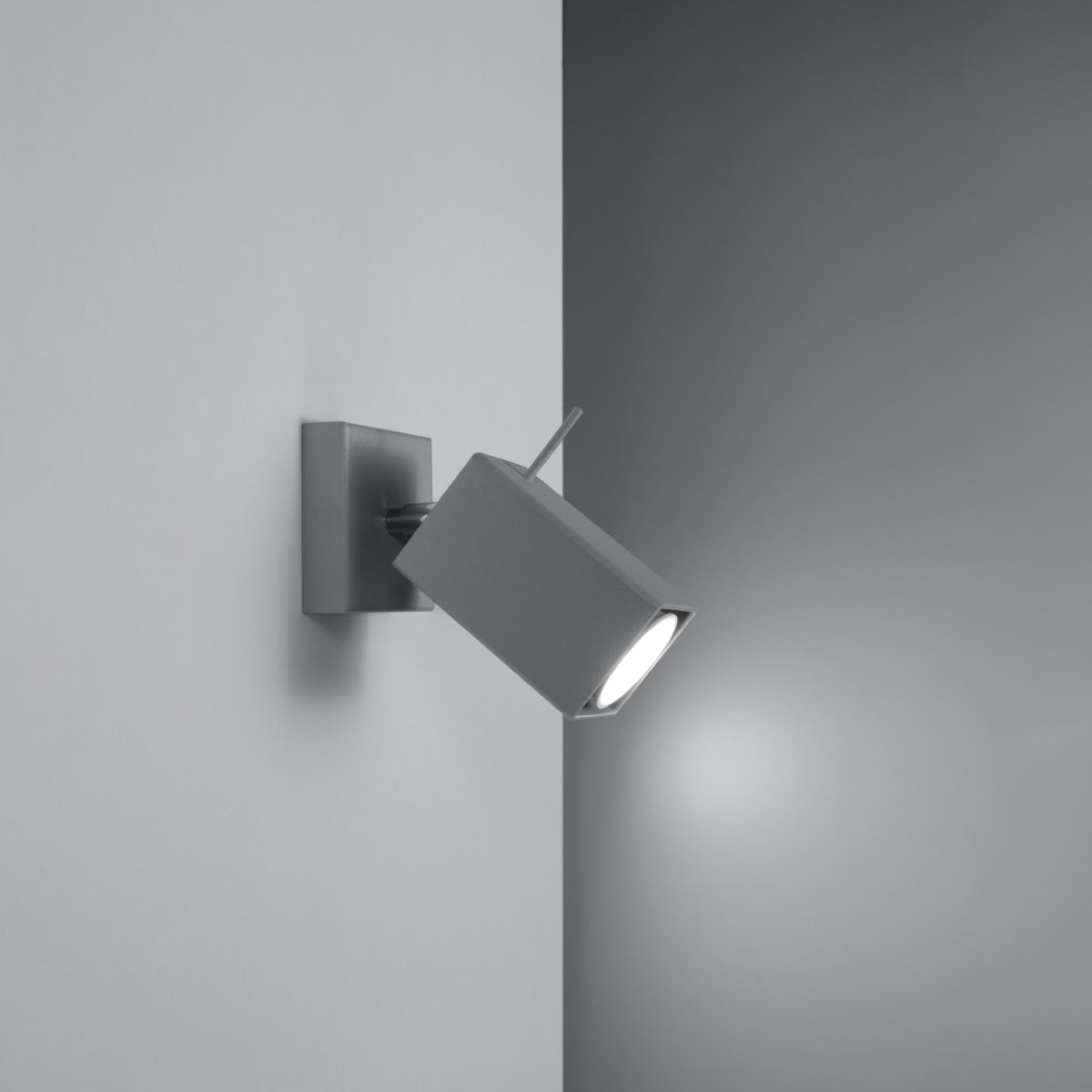 Wandlamp MERIDA 1 grijs