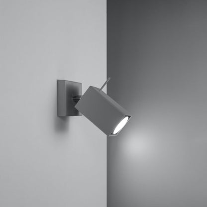 Wandlamp MERIDA 1 grijs