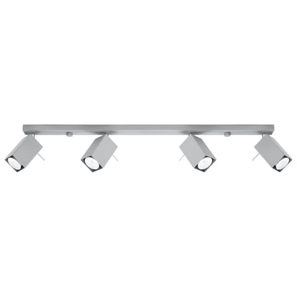 Plafondlamp MERIDA 4L grijs