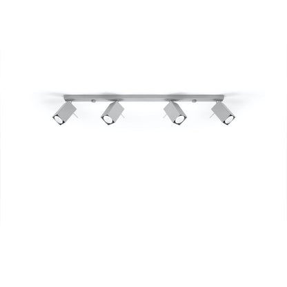 Plafondlamp MERIDA 4L grijs