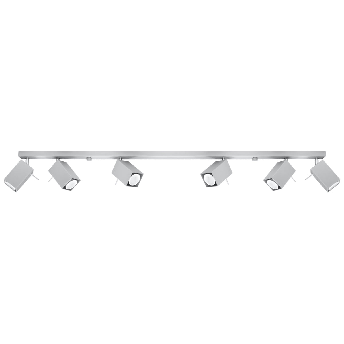 Plafondlamp MERIDA 6L grijs