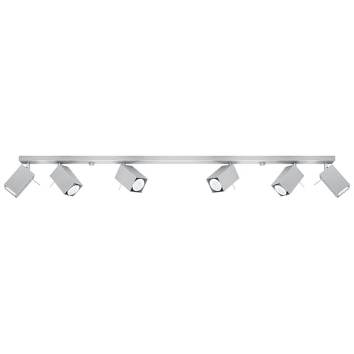 Plafondlamp MERIDA 6L grijs