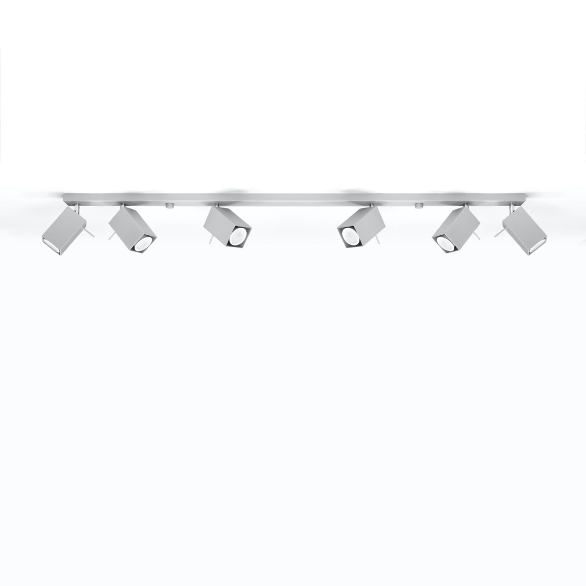 Plafondlamp MERIDA 6L grijs