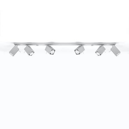 Plafondlamp MERIDA 6L grijs