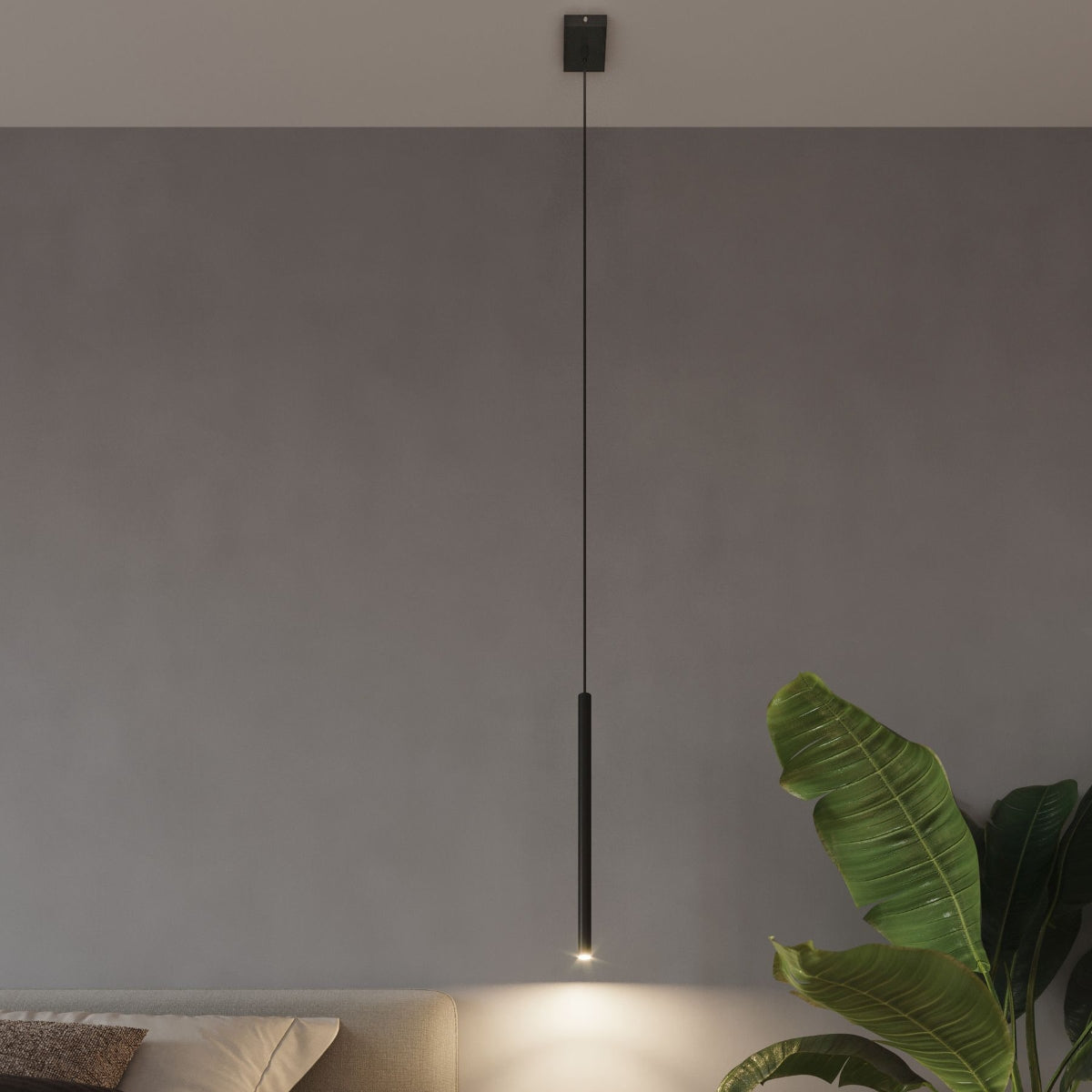 Hanglamp PASTELO 1 zwart