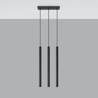 Hanglamp PASTELO 3 zwart