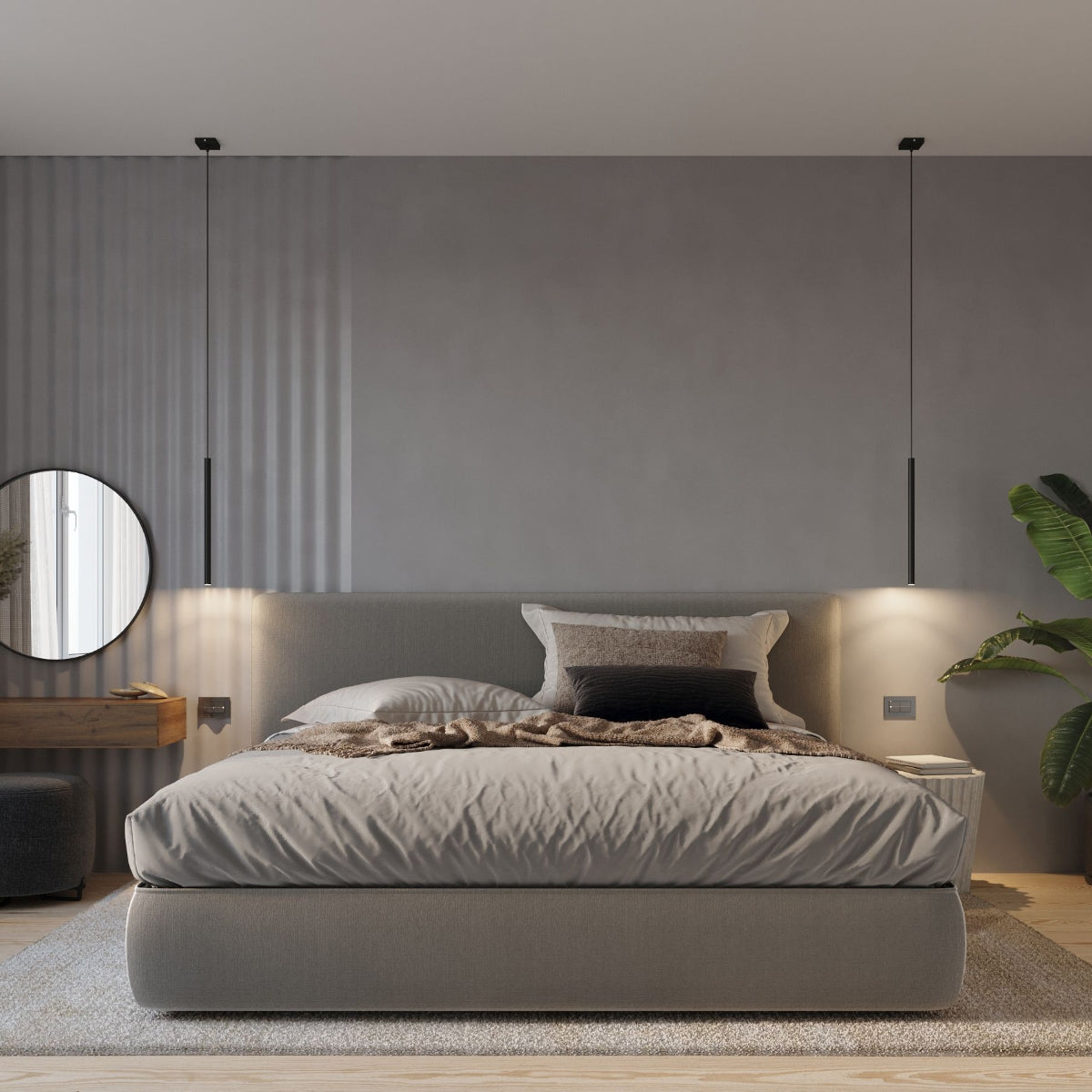 Hanglamp PASTELO 3P zwart