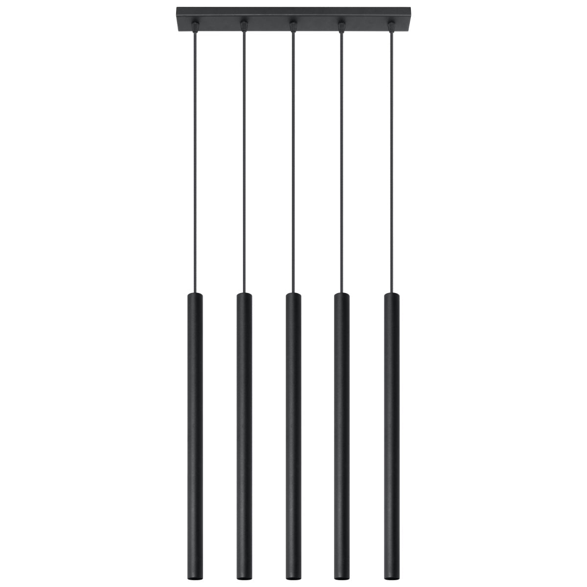 Hanglamp PASTELO 5 zwart