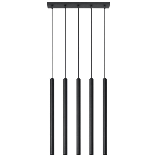 Hanglamp PASTELO 5 zwart
