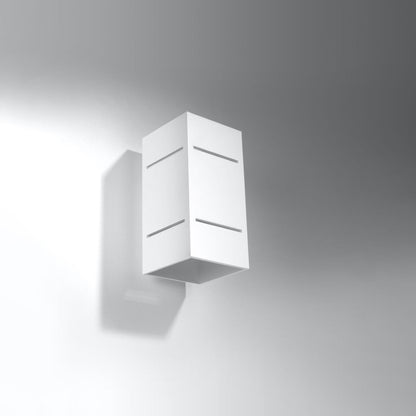 Wandlamp BLOCCO wit