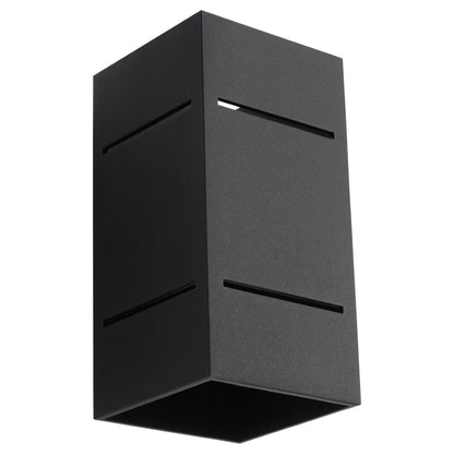 Wandlamp BLOCCO zwart