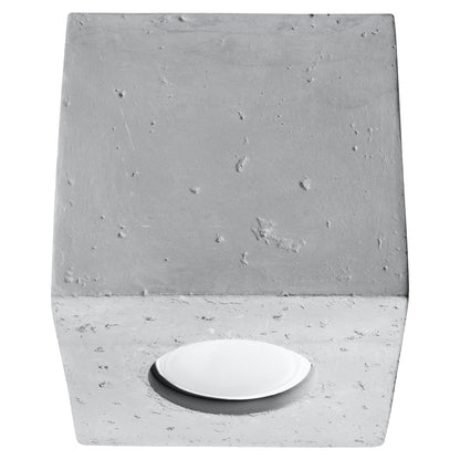 Plafondlamp QUAD beton